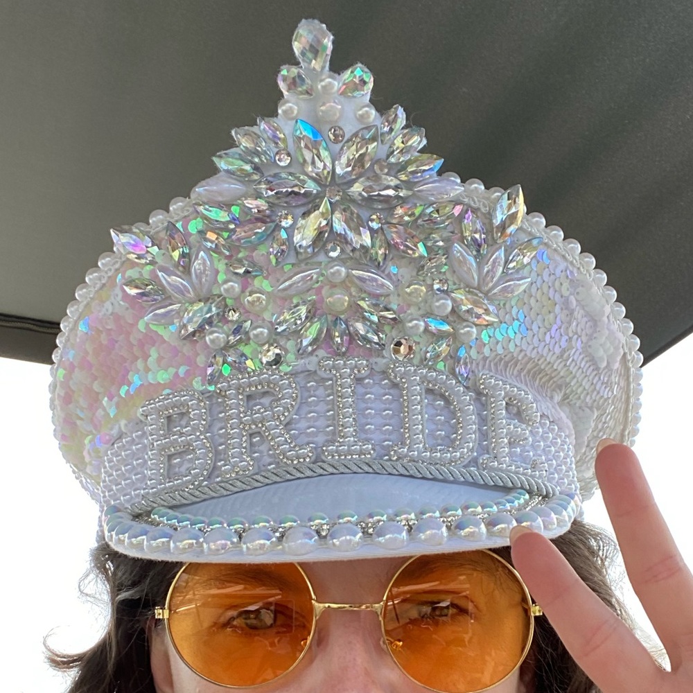 Bride captain’s hat